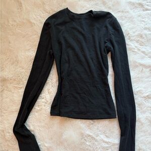 Skims cotton long sleeve xxs